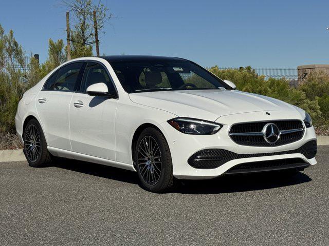 new 2025 Mercedes-Benz C-Class car, priced at $52,885