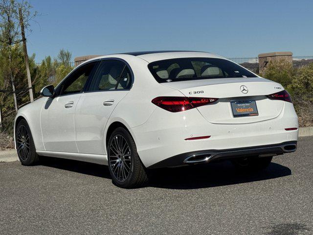 new 2025 Mercedes-Benz C-Class car, priced at $52,885