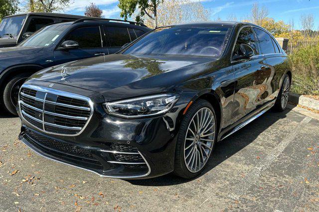 used 2022 Mercedes-Benz S-Class car, priced at $73,495