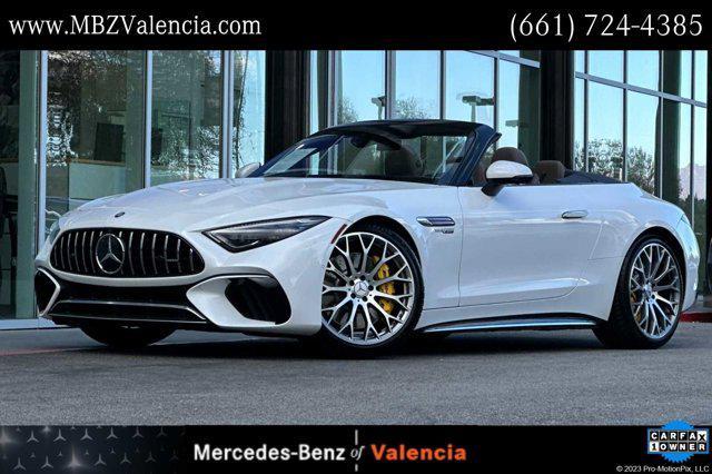 used 2023 Mercedes-Benz AMG SL 63 car, priced at $142,191