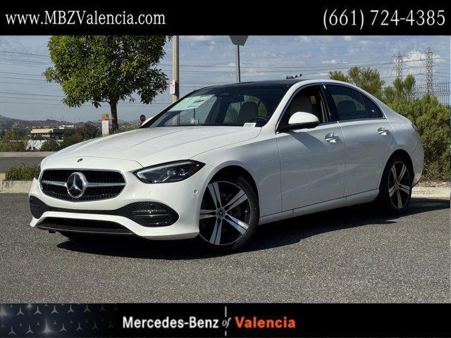 new 2025 Mercedes-Benz C-Class car, priced at $51,085