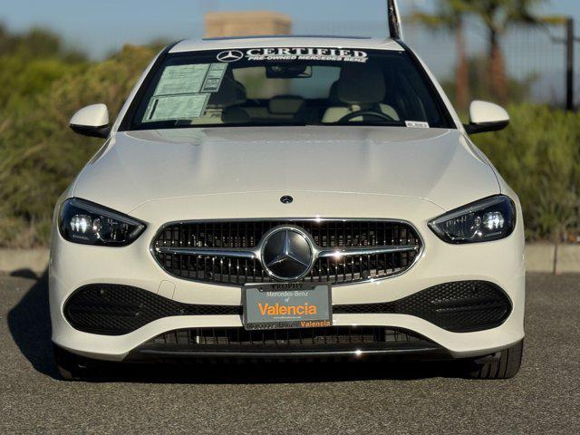 used 2025 Mercedes-Benz C-Class car, priced at $49,300