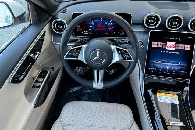 used 2025 Mercedes-Benz C-Class car, priced at $49,400