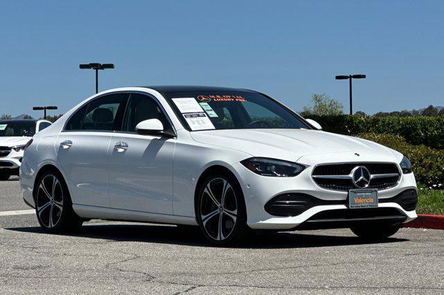 used 2025 Mercedes-Benz C-Class car, priced at $49,400