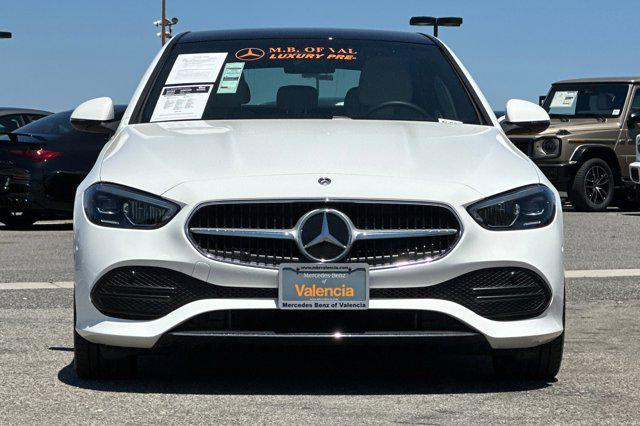 used 2025 Mercedes-Benz C-Class car, priced at $49,400