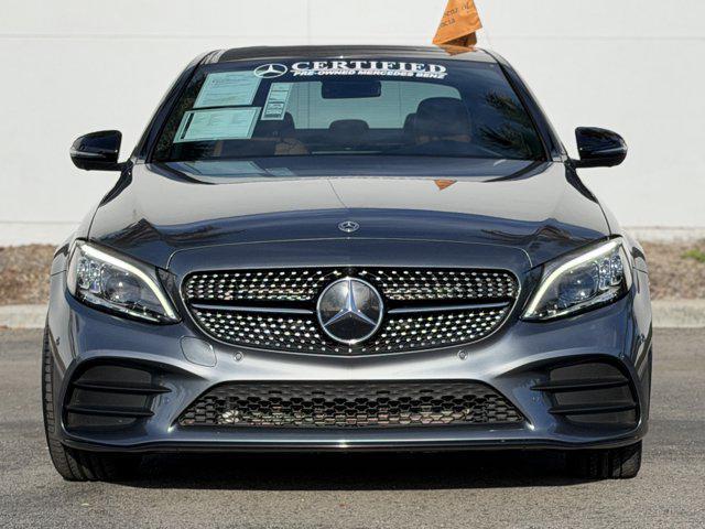 used 2021 Mercedes-Benz C-Class car, priced at $25,200