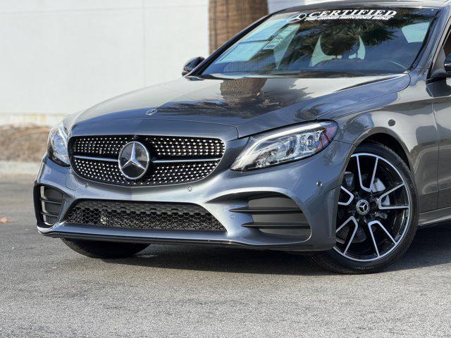 used 2021 Mercedes-Benz C-Class car, priced at $25,200