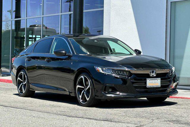 used 2021 Honda Accord car, priced at $25,177