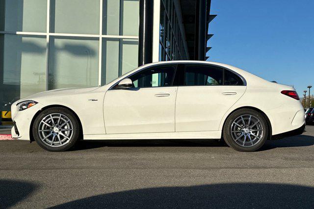 new 2025 Mercedes-Benz AMG C 43 car, priced at $67,805