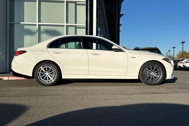 new 2025 Mercedes-Benz AMG C 43 car, priced at $67,805