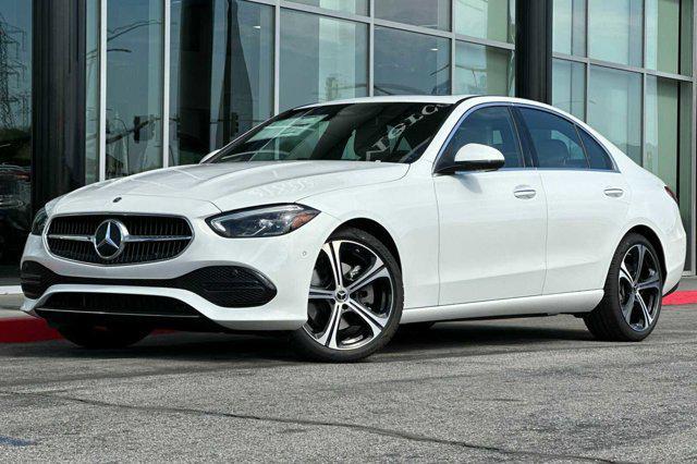 new 2025 Mercedes-Benz C-Class car, priced at $51,055