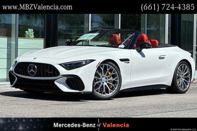 new 2024 Mercedes-Benz AMG SL 55 car, priced at $177,450