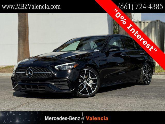 used 2023 Mercedes-Benz C-Class car, priced at $38,998