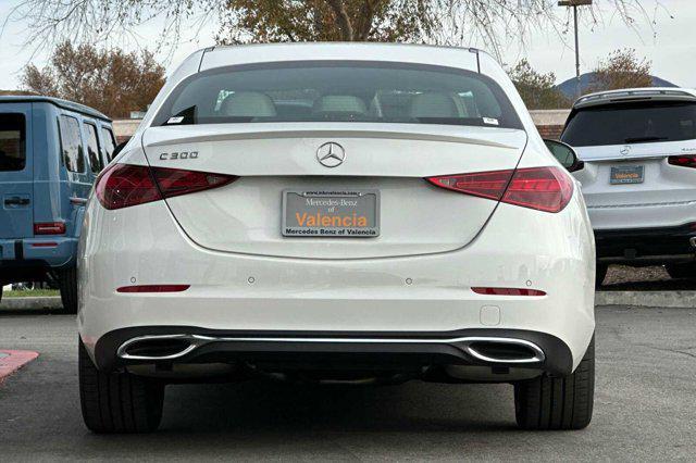 new 2025 Mercedes-Benz C-Class car, priced at $51,055