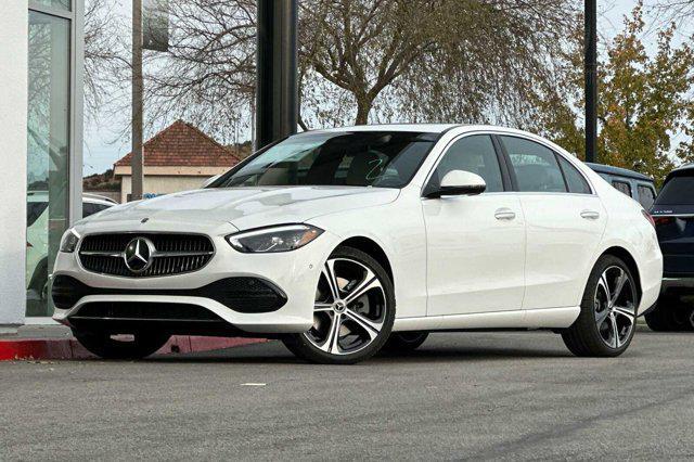 new 2025 Mercedes-Benz C-Class car, priced at $51,055