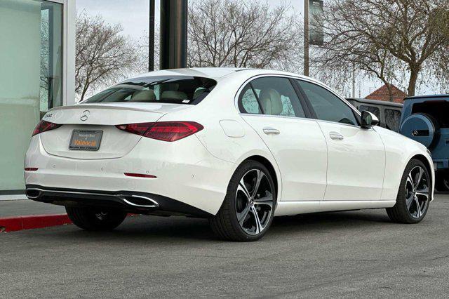 new 2025 Mercedes-Benz C-Class car, priced at $51,055