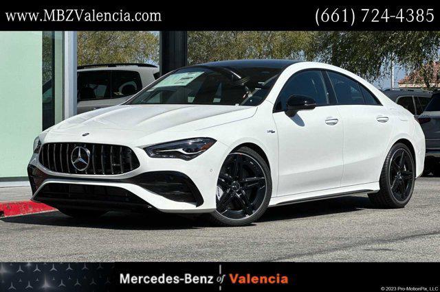 new 2025 Mercedes-Benz AMG CLA 35 car, priced at $59,795