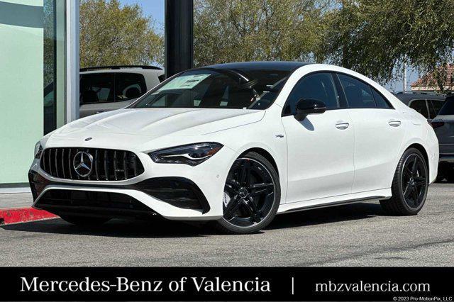 new 2025 Mercedes-Benz AMG CLA 35 car, priced at $59,795