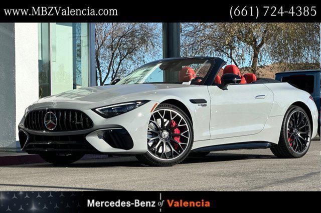 new 2025 Mercedes-Benz AMG SL 55 car, priced at $156,330