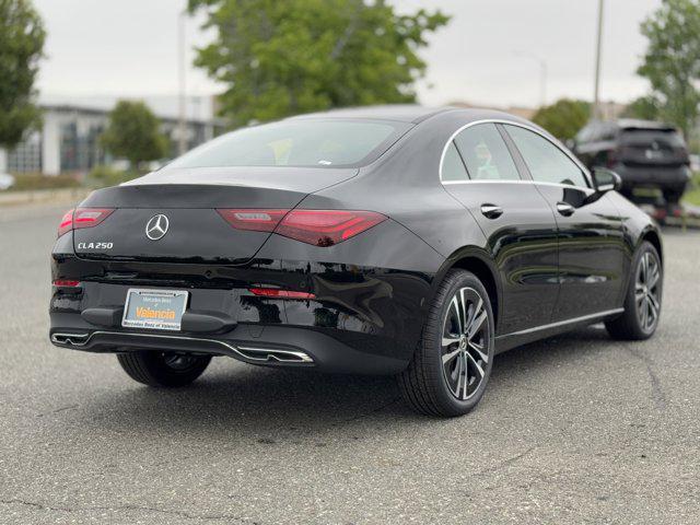new 2025 Mercedes-Benz CLA 250 car, priced at $45,945