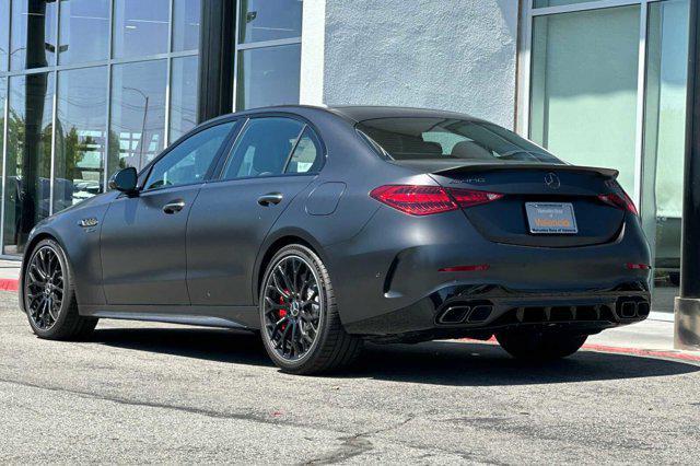 new 2024 Mercedes-Benz AMG C 63 car, priced at $107,270