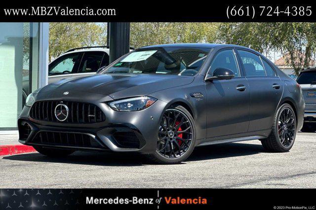 new 2024 Mercedes-Benz AMG C 63 car, priced at $107,270