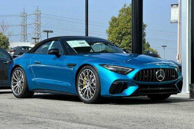 new 2024 Mercedes-Benz AMG SL 55 car, priced at $167,430