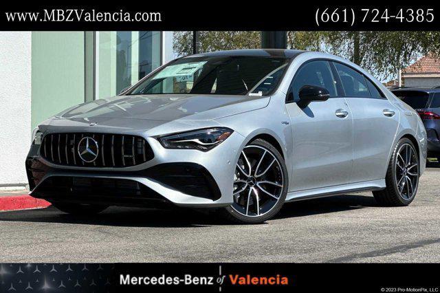 new 2025 Mercedes-Benz AMG CLA 35 car, priced at $61,470