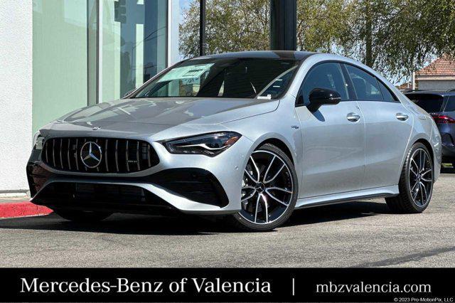 new 2025 Mercedes-Benz AMG CLA 35 car, priced at $61,470