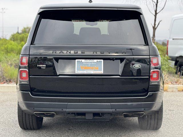 used 2021 Land Rover Range Rover car, priced at $53,400