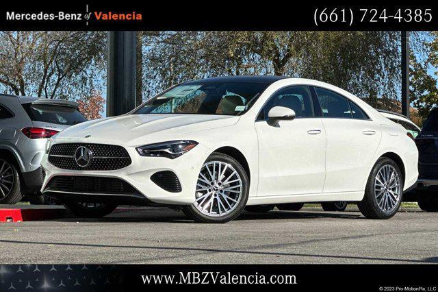 new 2025 Mercedes-Benz CLA 250 car, priced at $46,320