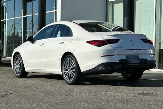 new 2025 Mercedes-Benz CLA 250 car, priced at $46,320