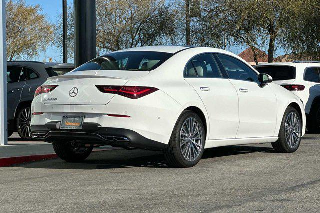 new 2025 Mercedes-Benz CLA 250 car, priced at $46,320