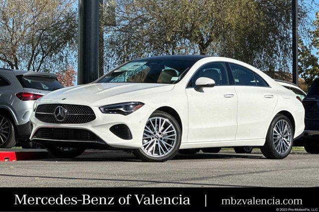 new 2025 Mercedes-Benz CLA 250 car, priced at $46,320