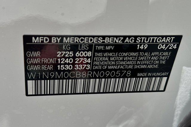 new 2024 Mercedes-Benz EQB 250 car, priced at $59,275