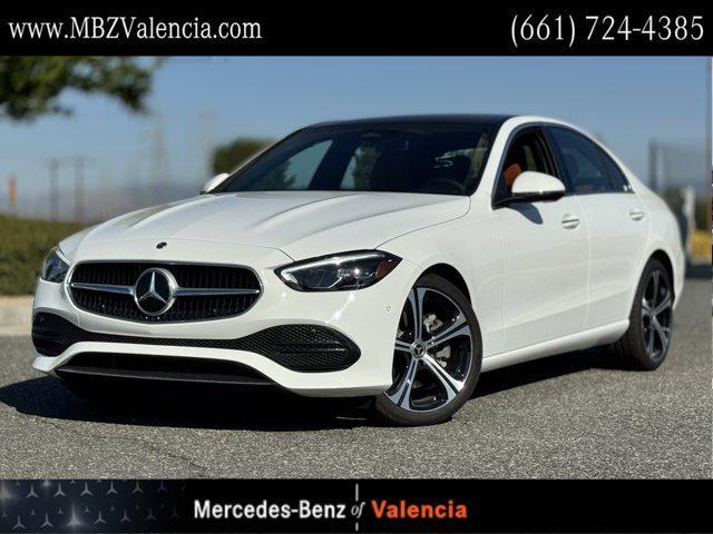 new 2025 Mercedes-Benz C-Class car, priced at $52,345