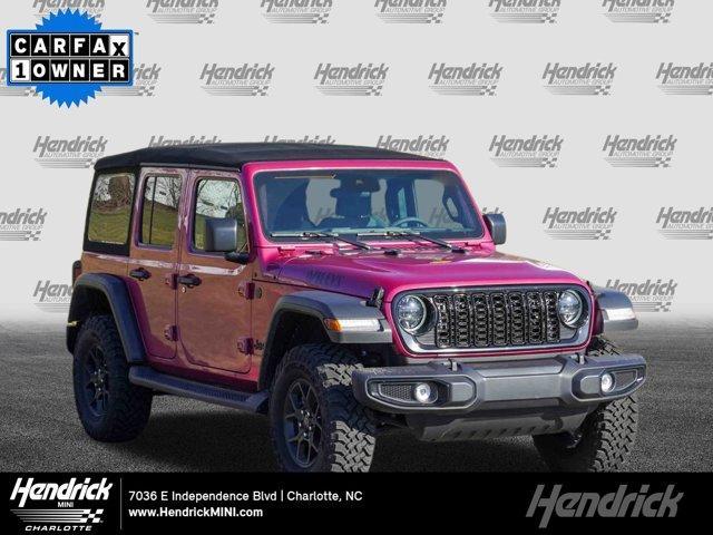 used 2024 Jeep Wrangler car, priced at $44,419