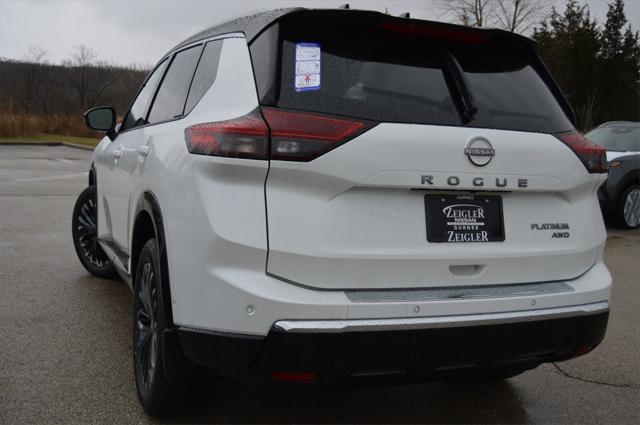 new 2025 Nissan Rogue car, priced at $44,655