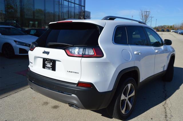 used 2021 Jeep Cherokee car, priced at $25,551