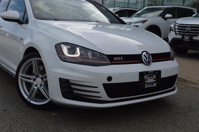 used 2017 Volkswagen Golf GTI car, priced at $18,991