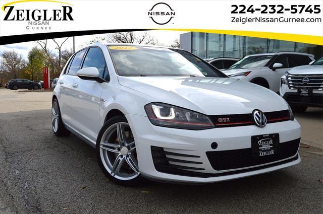 used 2017 Volkswagen Golf GTI car, priced at $18,991