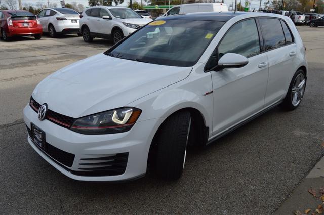 used 2017 Volkswagen Golf GTI car, priced at $18,991