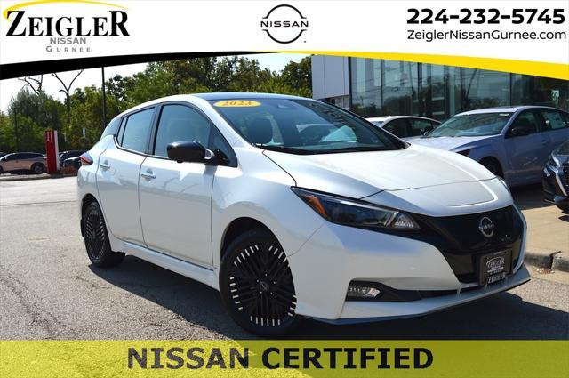 used 2023 Nissan Leaf car, priced at $21,551