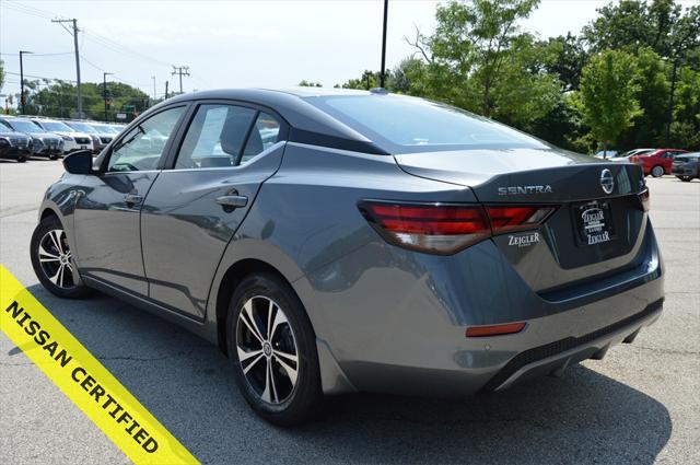 used 2021 Nissan Sentra car, priced at $17,221