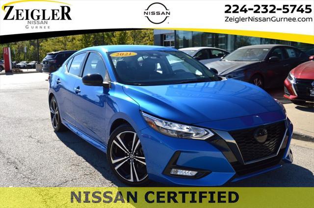 used 2021 Nissan Sentra car, priced at $19,551