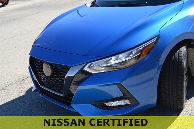 used 2021 Nissan Sentra car, priced at $19,551