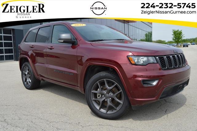 used 2021 Jeep Grand Cherokee car, priced at $29,606