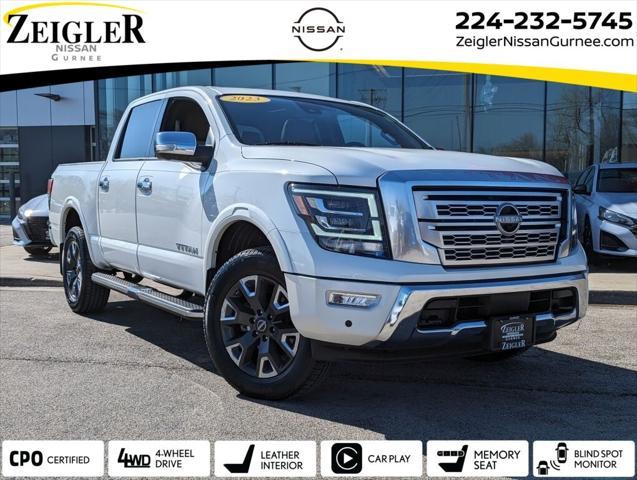 used 2023 Nissan Titan car, priced at $51,827