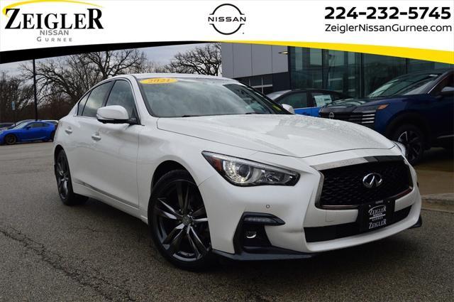 used 2021 INFINITI Q50 car, priced at $33,441