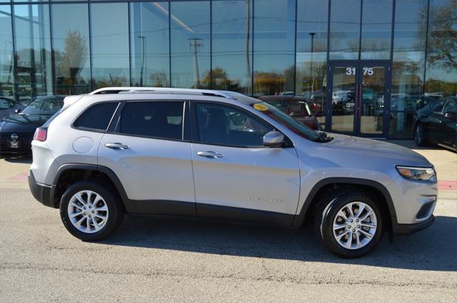 used 2021 Jeep Cherokee car, priced at $19,771